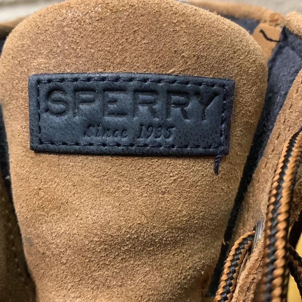 Sperry Top-Sider Women's Duck Boot Waterproof VGUC Size 5.5M STS 98305 Suede